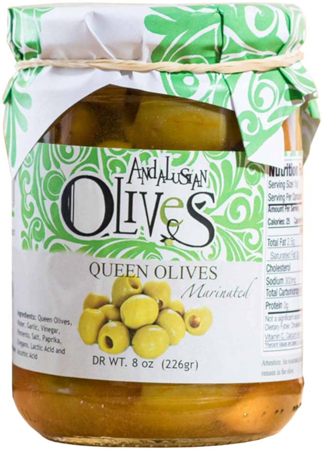 Queen Marinated Gordal Olives